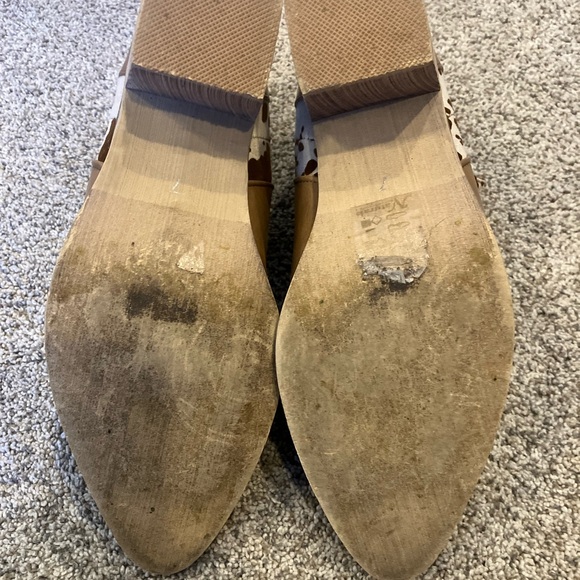 Natural Reflections West Ankle Boots Cow Print Women’s Size 7  Tan Brown - Picture 8 of 12